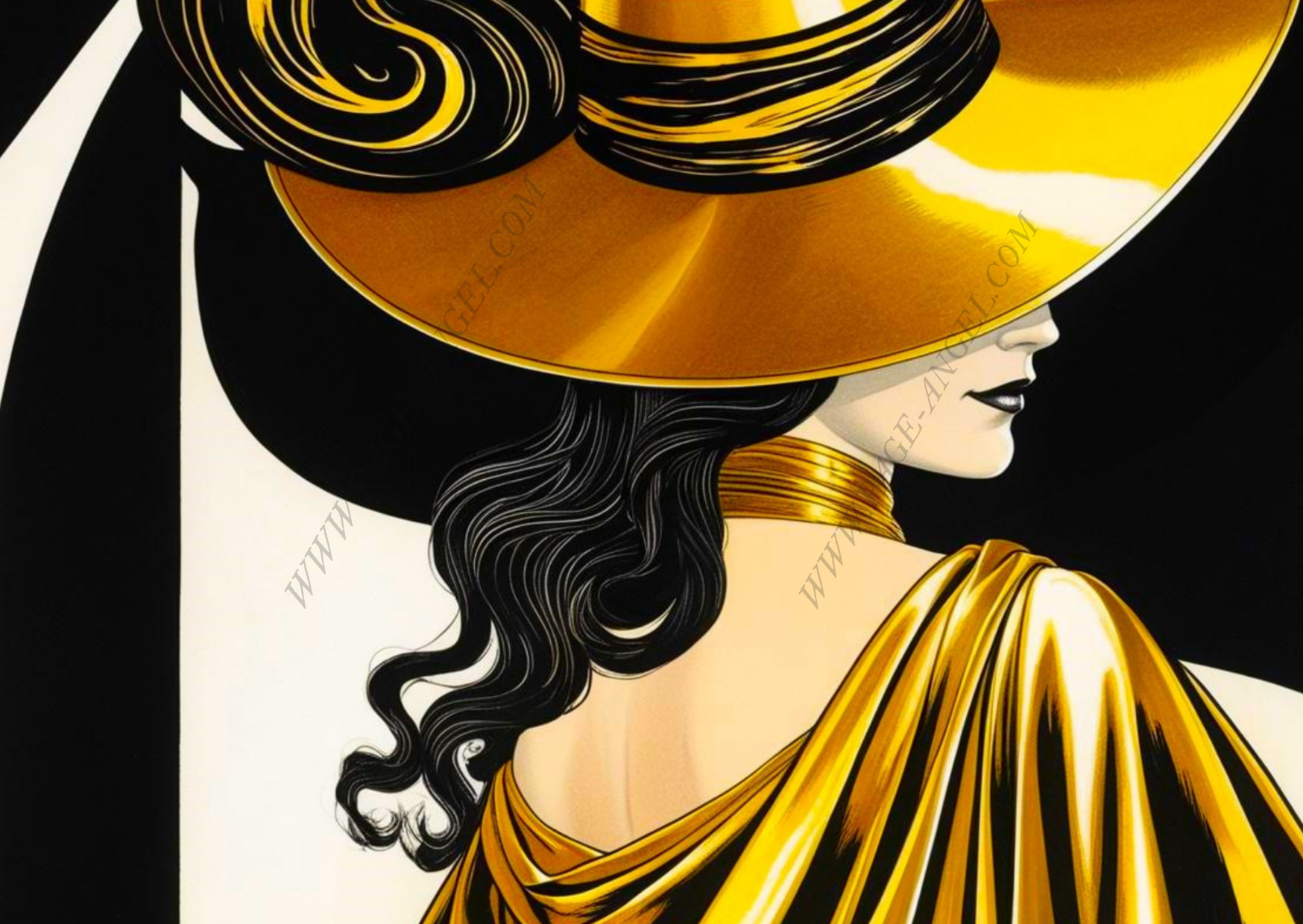 TABLEAU "DORURE D'ALTESSE" (HORIZONTAL 24)