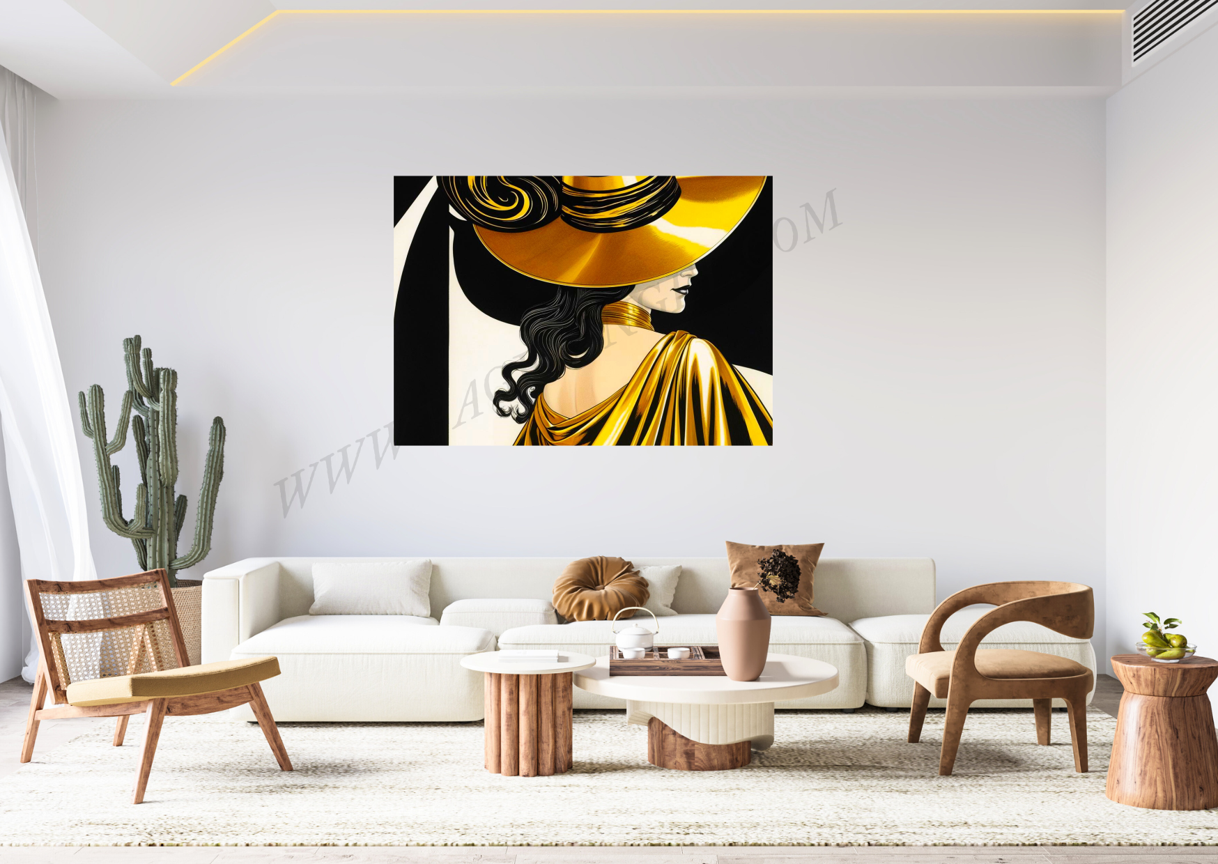 TABLEAU "DORURE D'ALTESSE" (HORIZONTAL 24) – Image 13