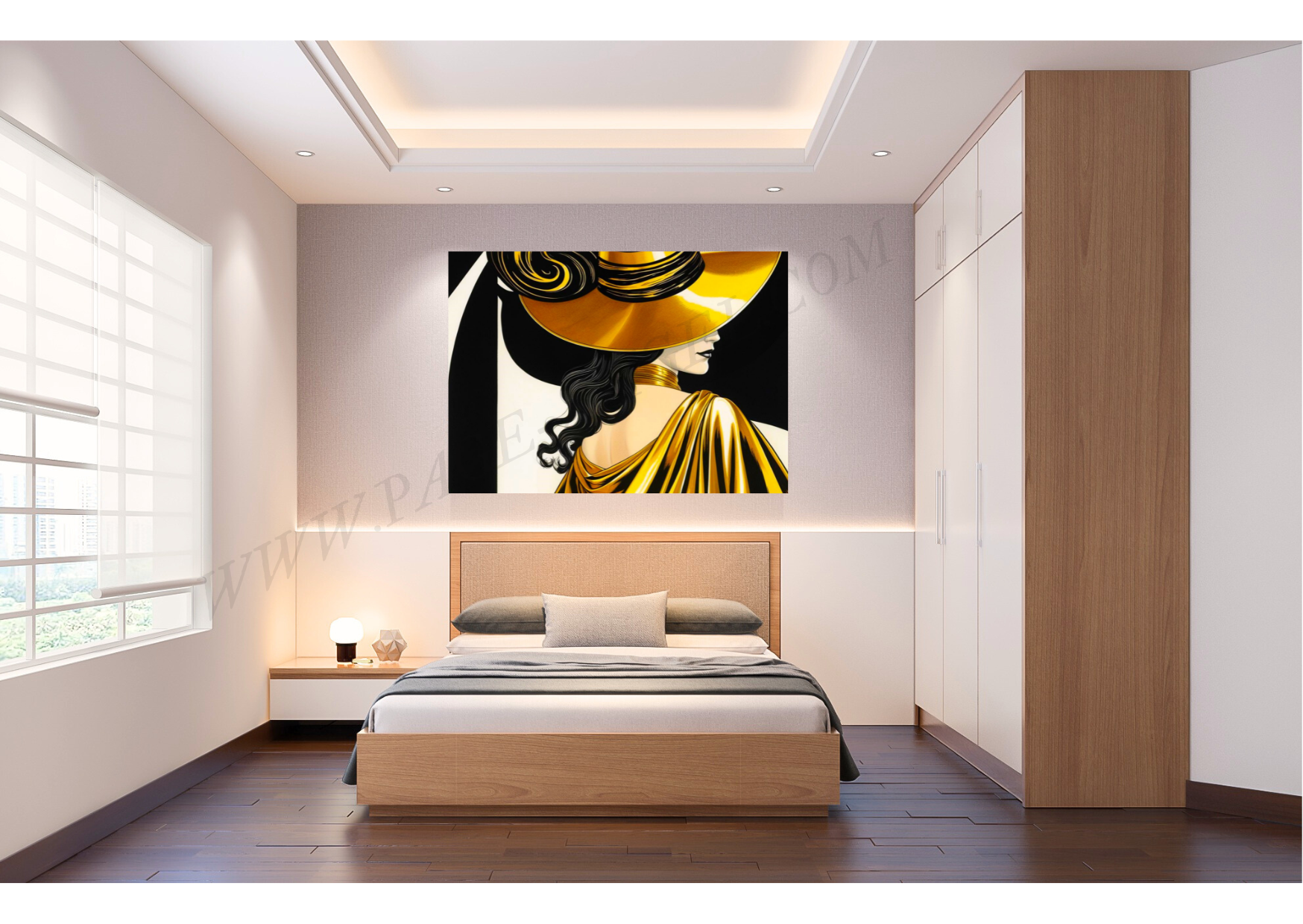 TABLEAU "DORURE D'ALTESSE" (HORIZONTAL 24) – Image 9