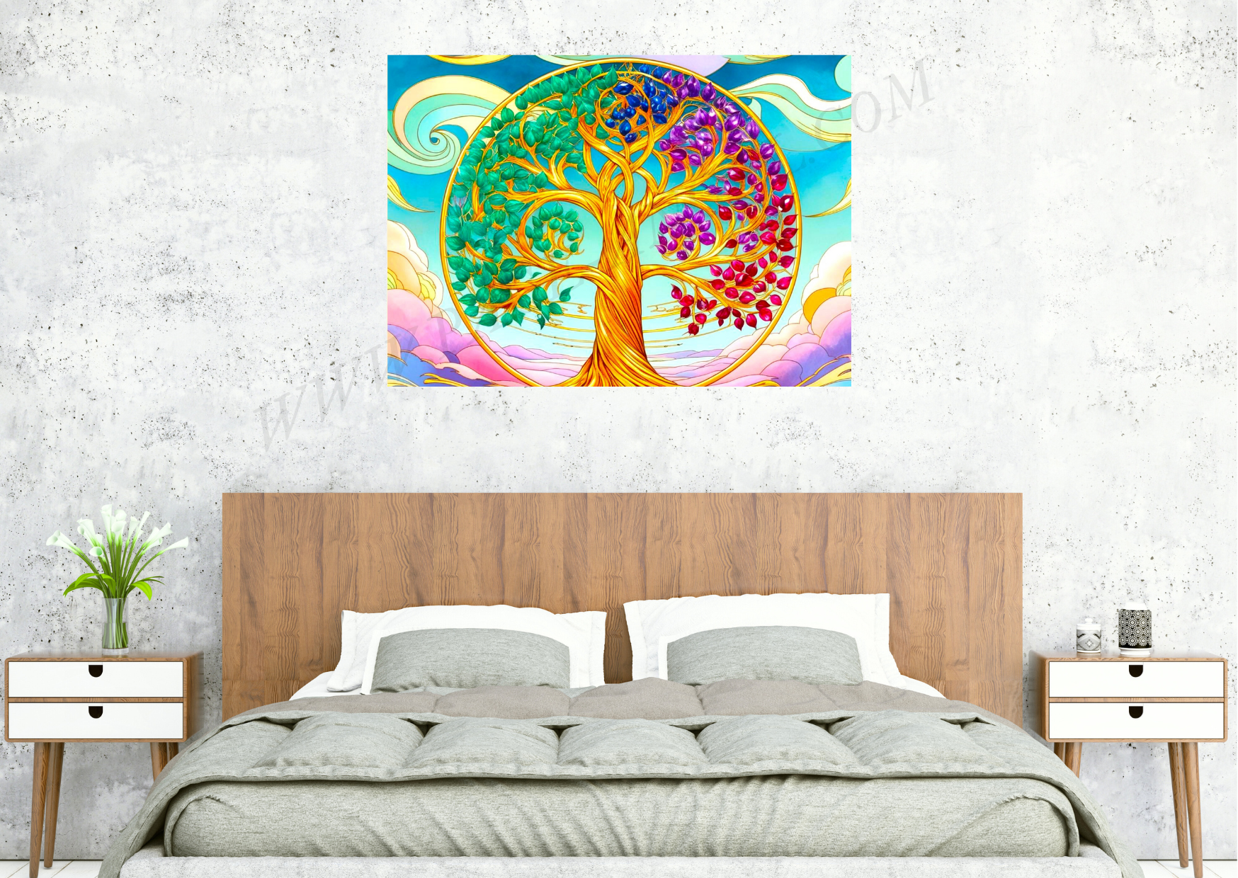 TABLEAU "ARBRE DE VIE" (HORIZONTAL 3) – Image 4