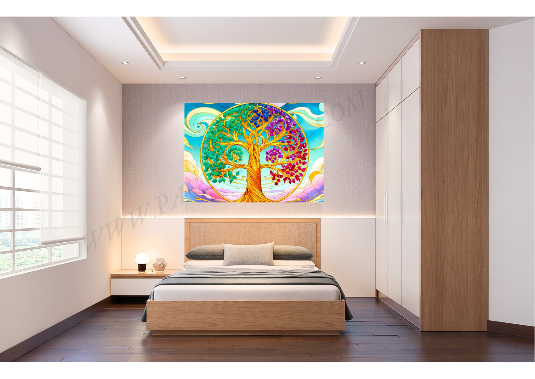 TABLEAU "ARBRE DE VIE" (HORIZONTAL 3) – Image 9