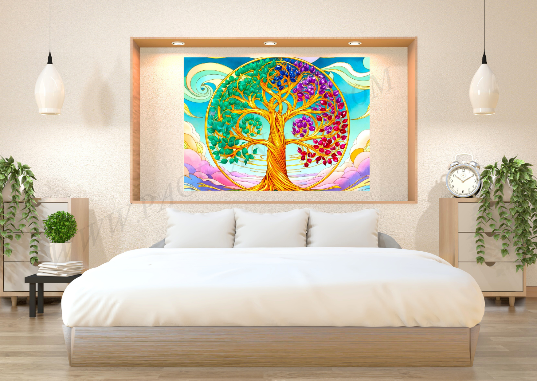 TABLEAU "ARBRE DE VIE" (HORIZONTAL 3) – Image 10