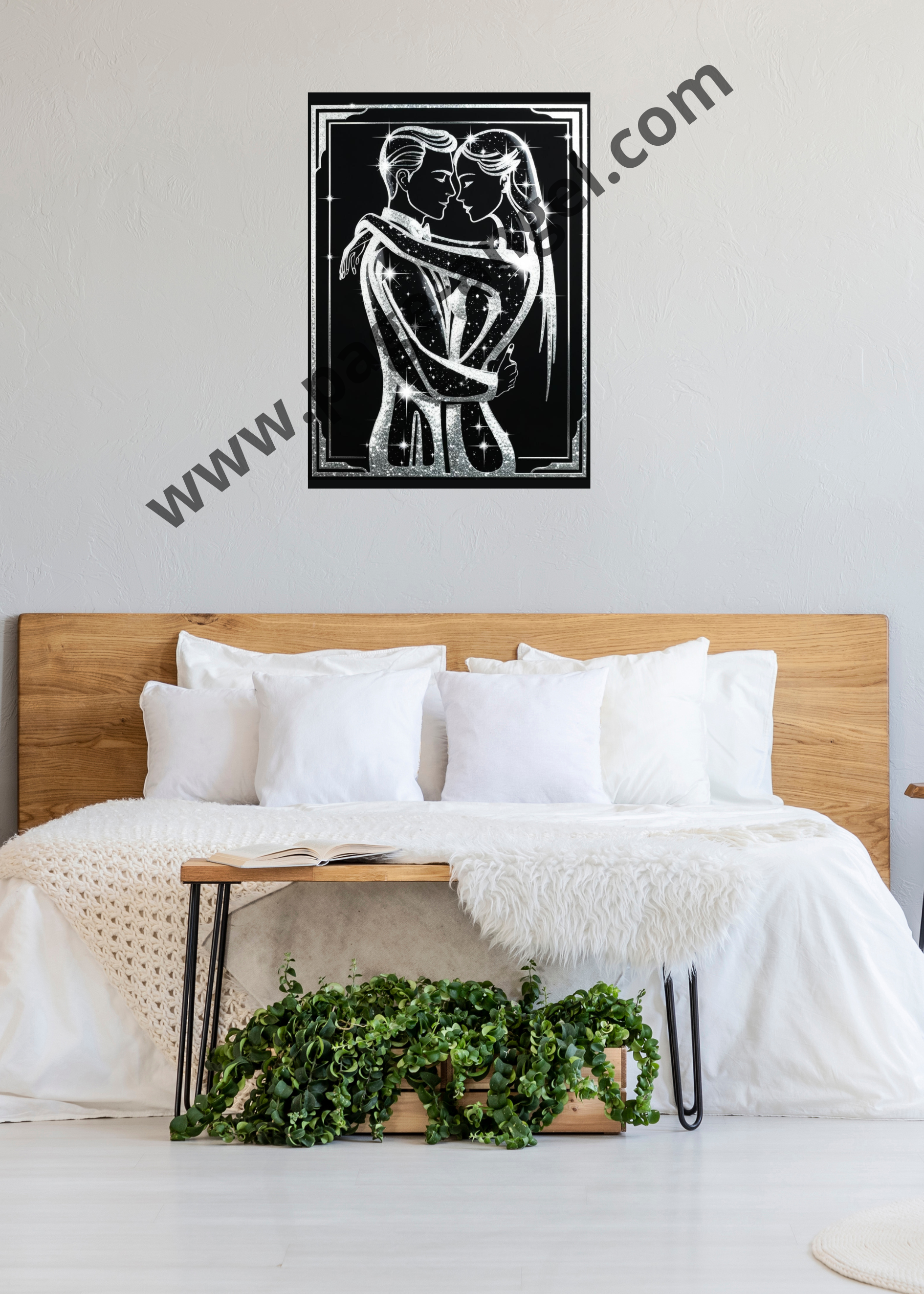 TABLEAU "DUO ETINCELLANT" (VERTICAL 2) – Image 12