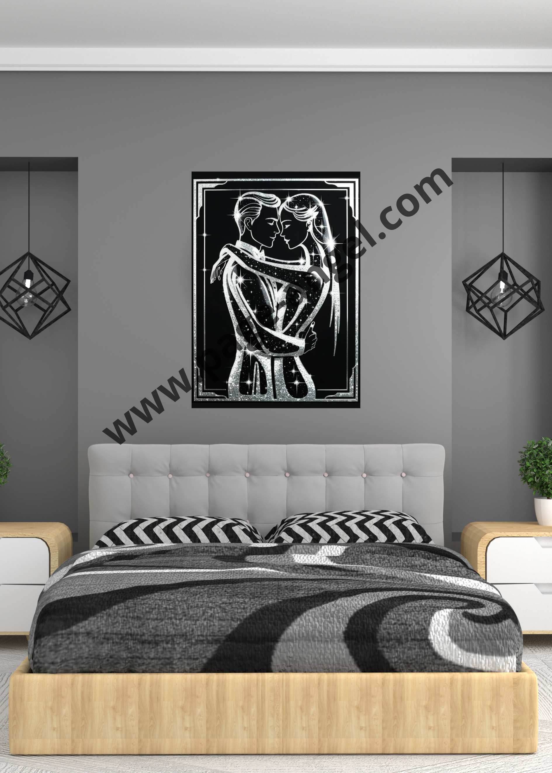 TABLEAU "DUO ETINCELLANT" (VERTICAL 2) – Image 11