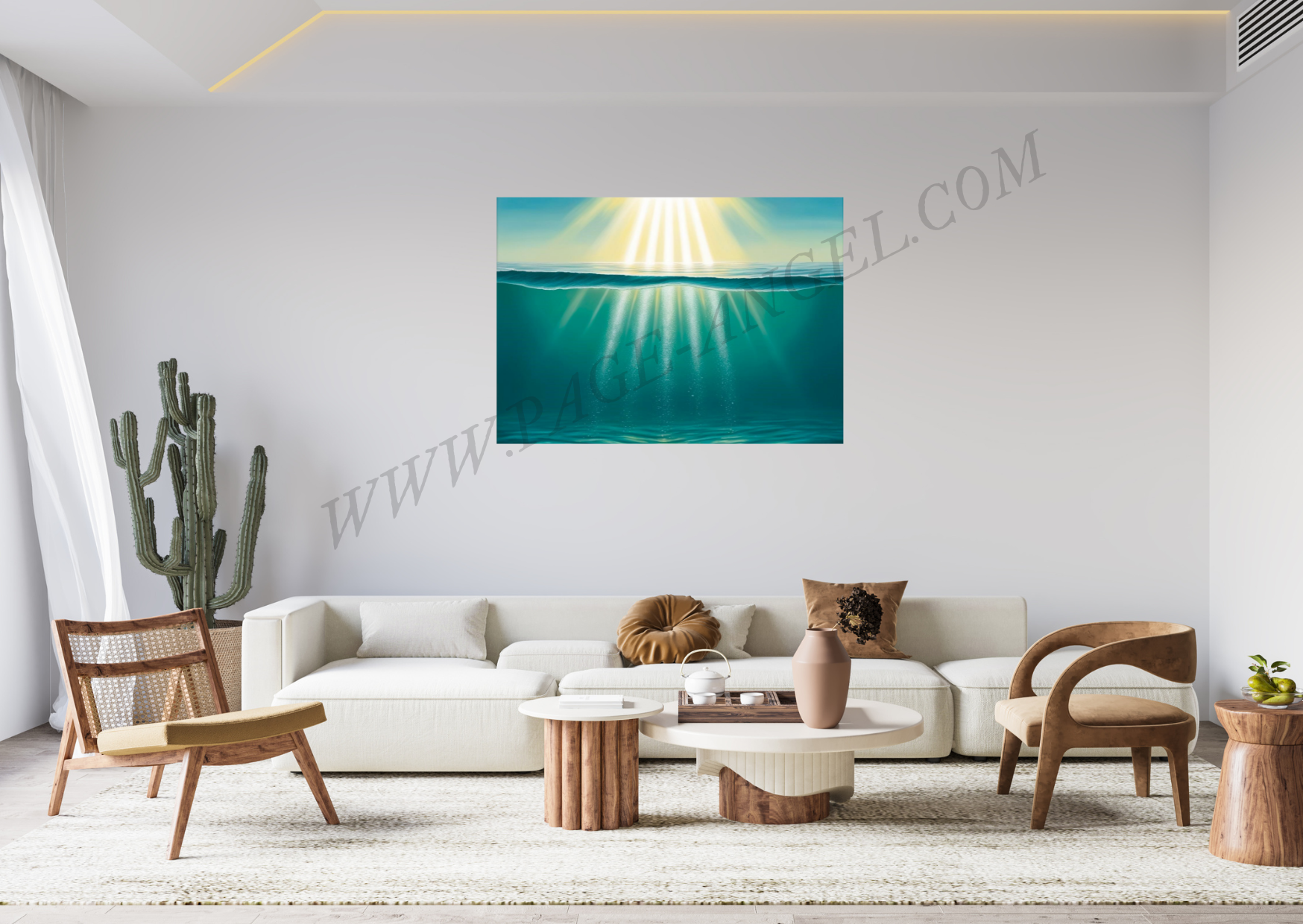 TABLEAU "EMERAUDE" (HORIZONTAL 64) – Image 2